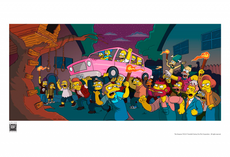 Angry Mob Art Print by ACME Archives