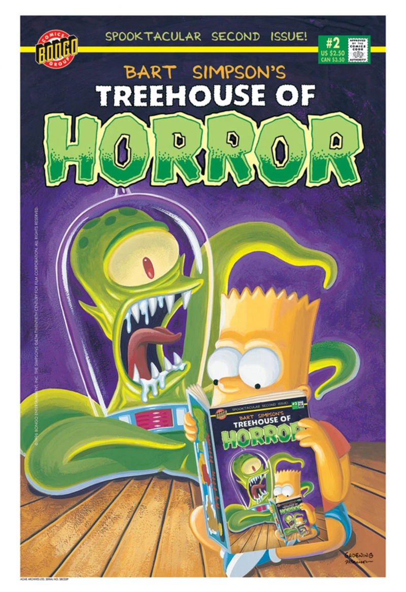 Treehouse of Horror #2 Art Print by ACME Archives