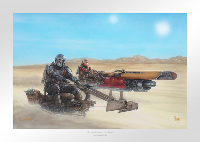 The Marshal Art Print by Art Brand Studios