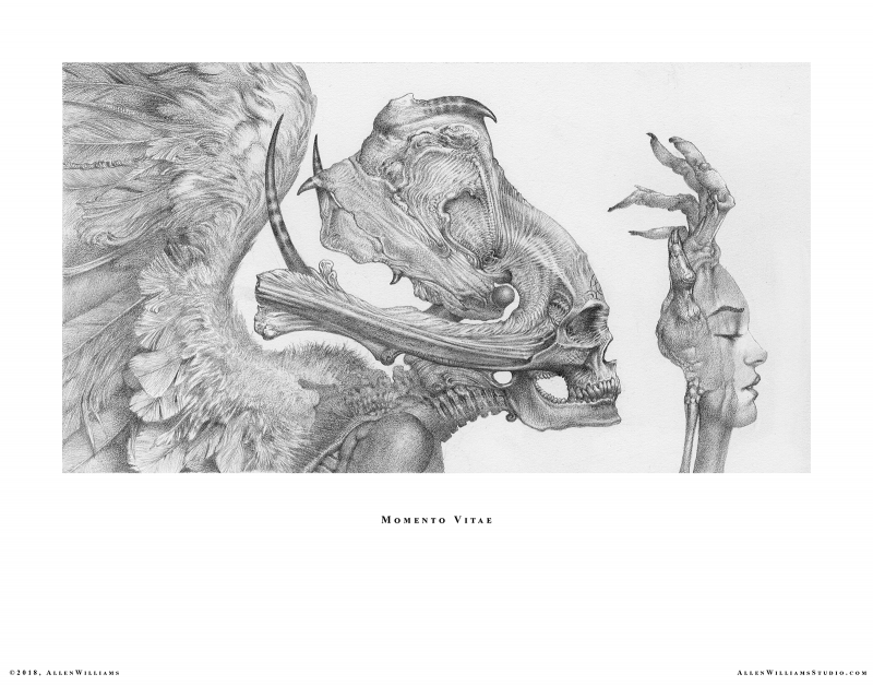 Momento Vitae Art Print by Allen Williams Studio