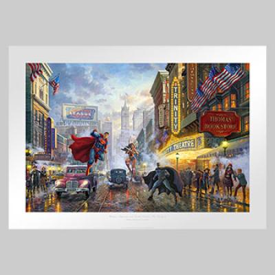 Batman, Superman, and Wonder Woman: The Trinity I art print
