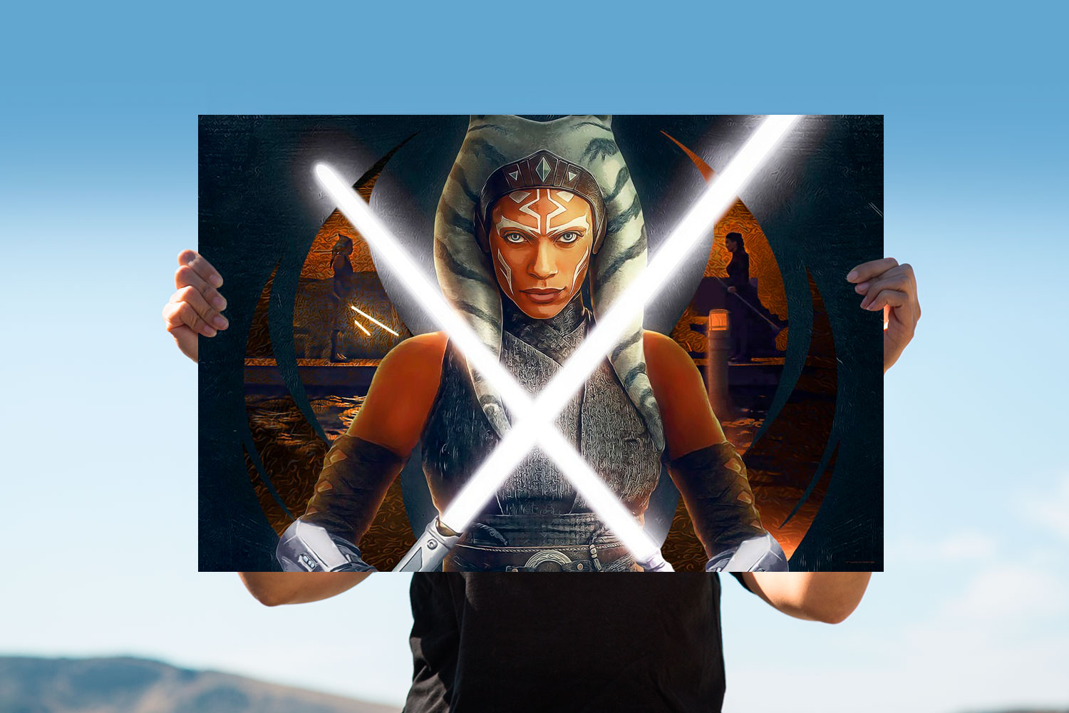 Ahsoka Returns Star Wars Art Print