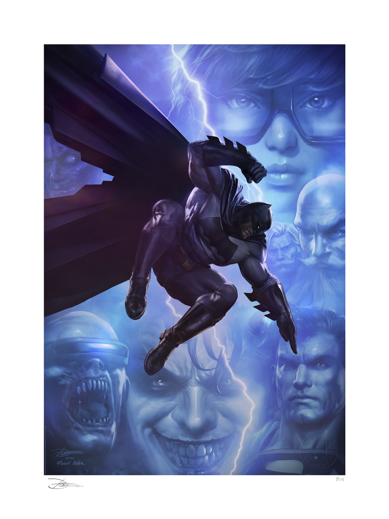 The Dark Knight Returns Art Print by Sideshow Collectibles