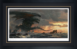 Giclée on Paper - Black Frame - 30 x 17