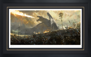 Giclée on Paper - Black Frame - 30 x 17