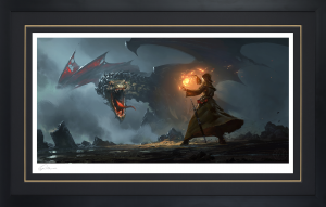 Giclée on Paper - Black Frame - 30 x 17