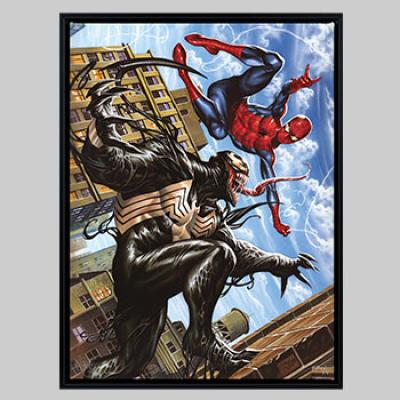 Spider-Man vs Venom art print