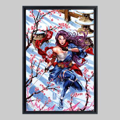 Psylocke Demon Days: X-Men art print