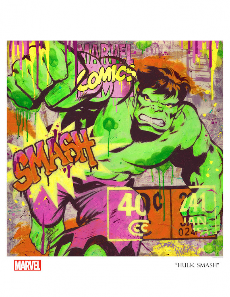 Hulk Smash Art Print by ACME Archives