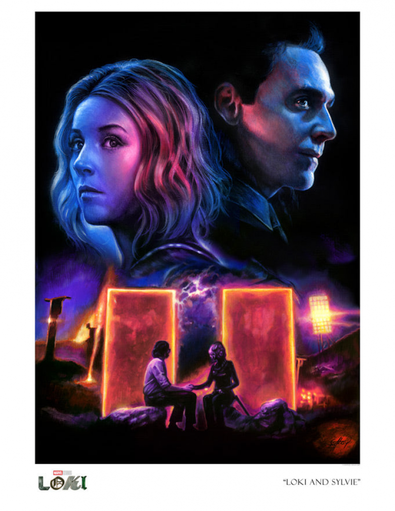 Loki and Sylvie Art Print by ACME Archives