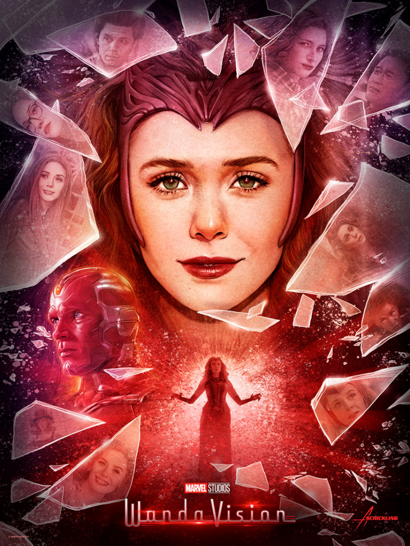 Shattered Reality Art Print by ACME Archives