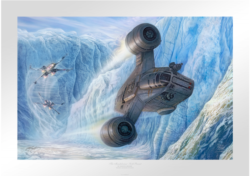 Cold Pursuit Art Print by Art Brand Studios