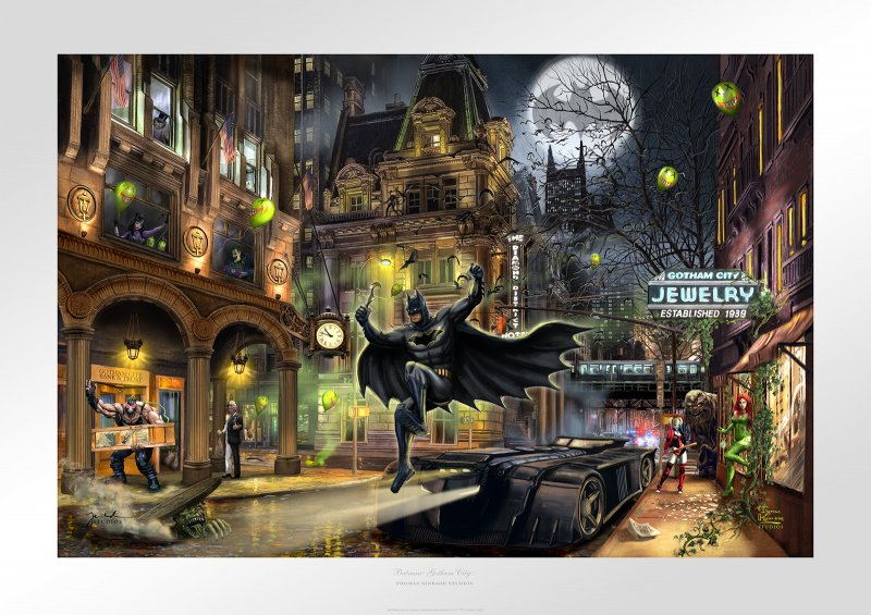 Batman™ Gotham City™ Art Print by Art Brand Studios