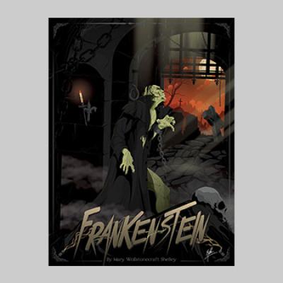 Frankenstein art print