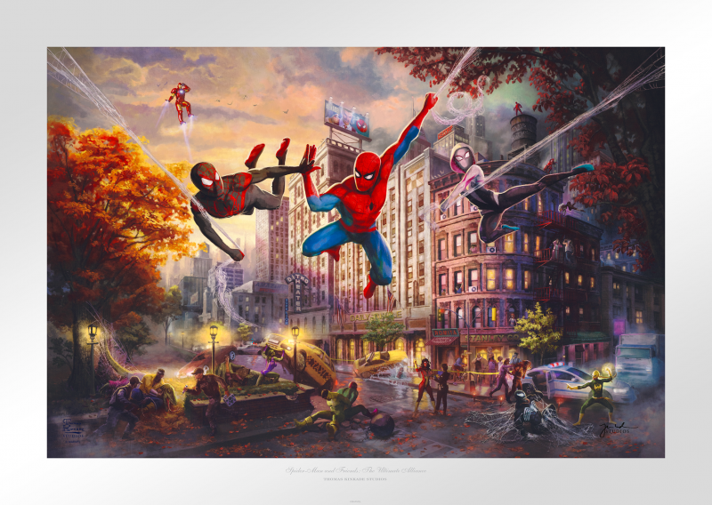 Spider-Man and Friends: The Ultimate Alliance Art Print