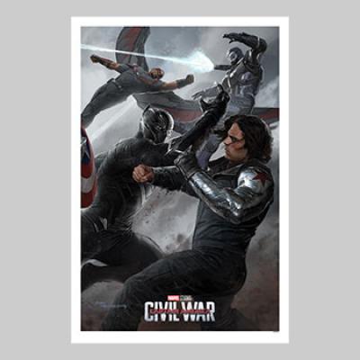 Captain America: Civil War (Part III) art print