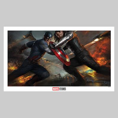 Captain America: The Winter Soldier art print