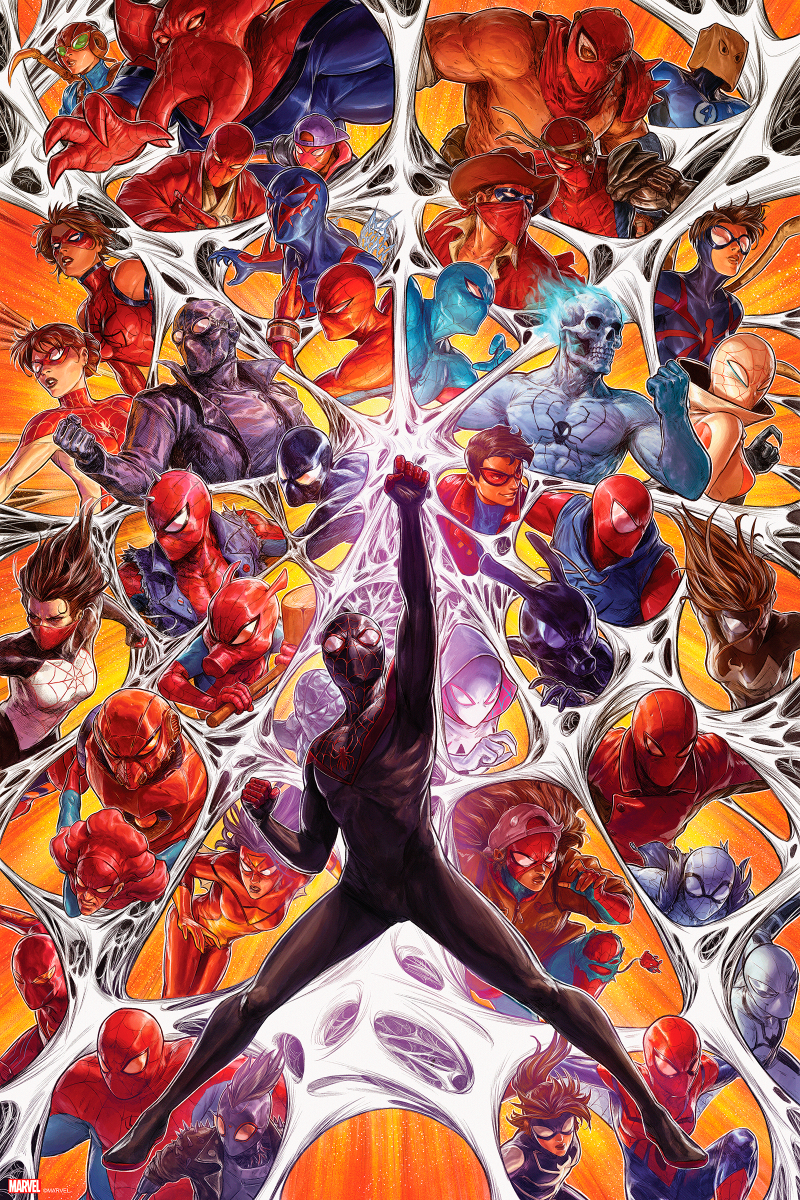Spider-Verse #6 (2020) Art Print by Grey Matter Art