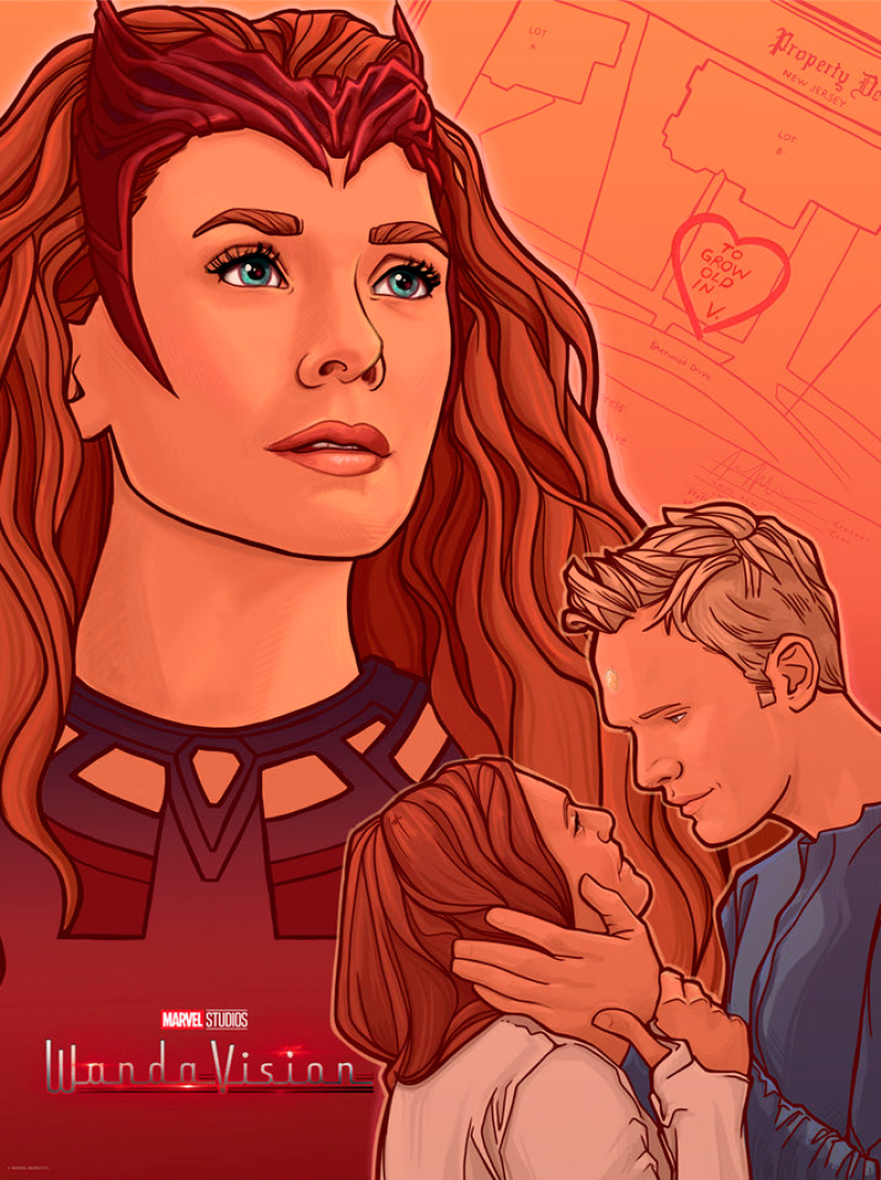 An Unusual Couple Art Print by ACME Archives