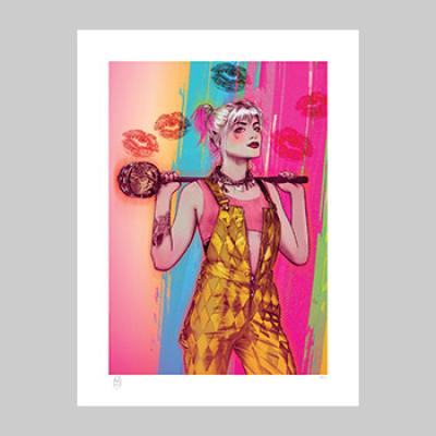 Birds of Prey: Harley Quinn art print