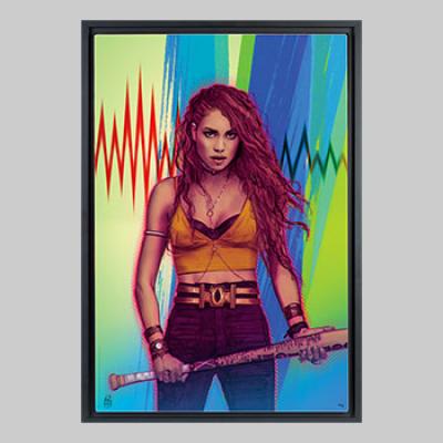 Birds of Prey: Black Canary art print