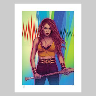 Birds of Prey: Black Canary art print