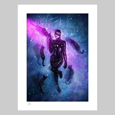 Catwoman: HellO THere art print