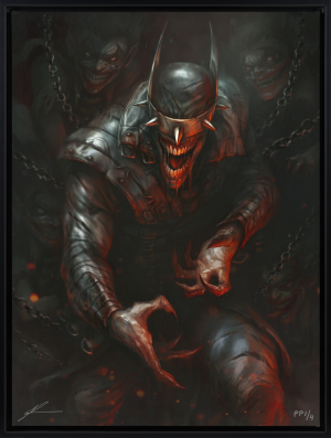 Giclée on Canvas - Black Frame - 18 x 24