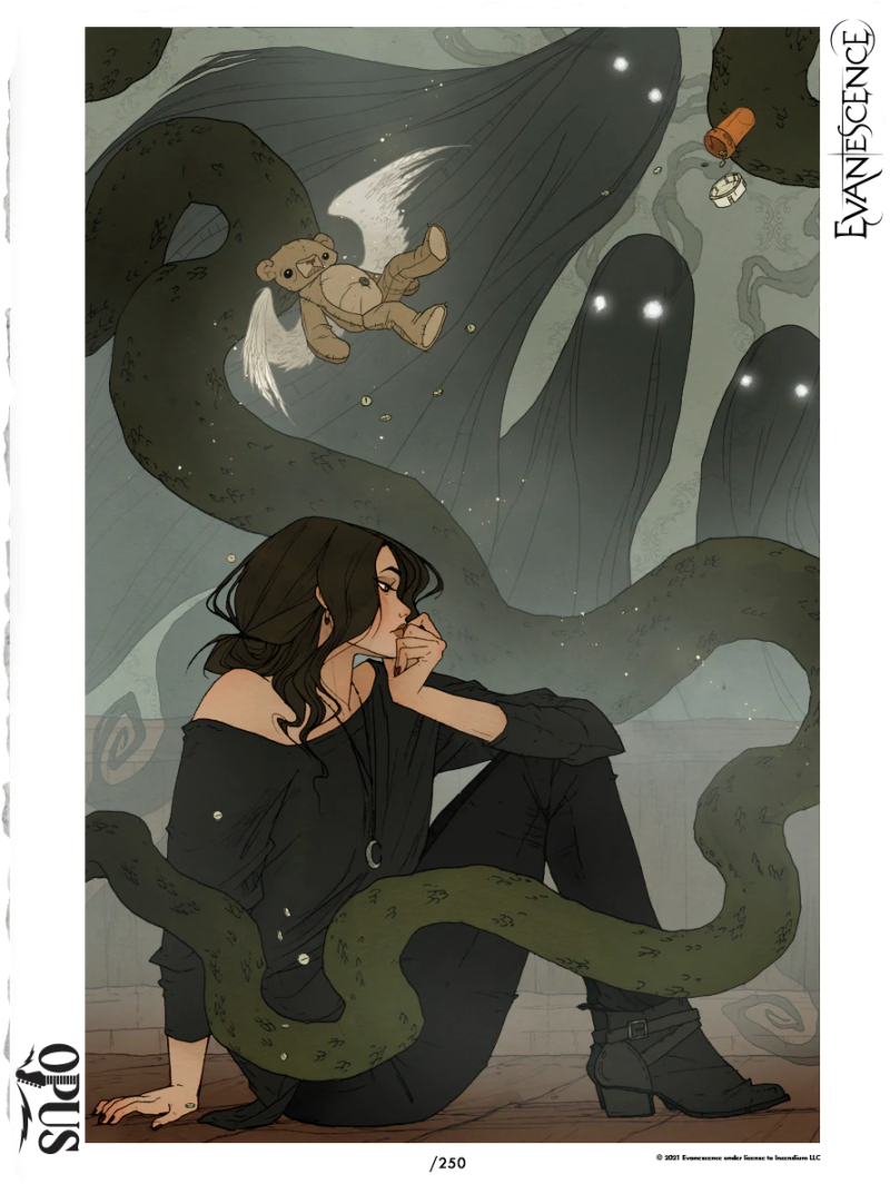 Evanescence Art Print by Incendium LLC