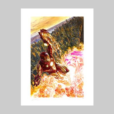Iron Man: Fire and Fury art print