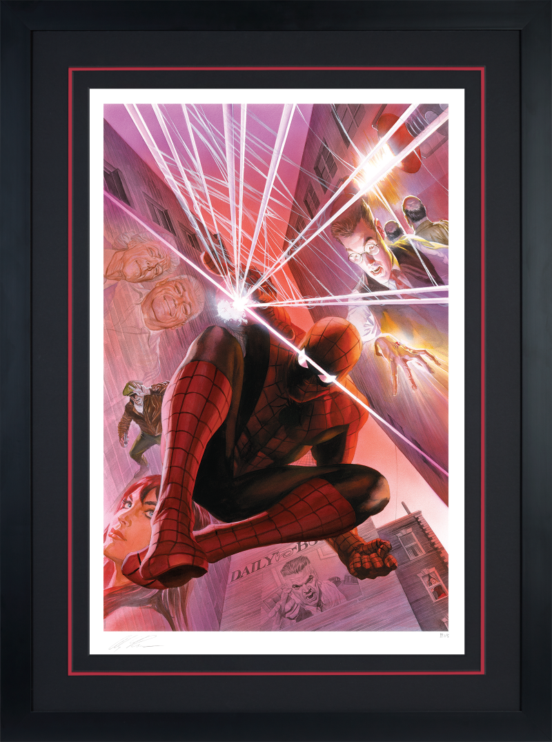 Marvel 75th Anniversary: Amazing Spider-Man #1 Art Print by Alex Ross Art