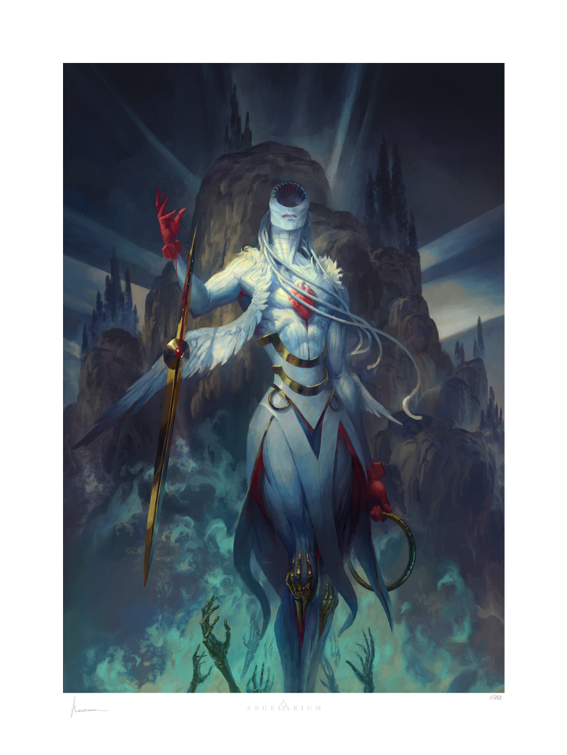 Simikiel: Sword of Absolution Art Print by Sideshow Collectibles