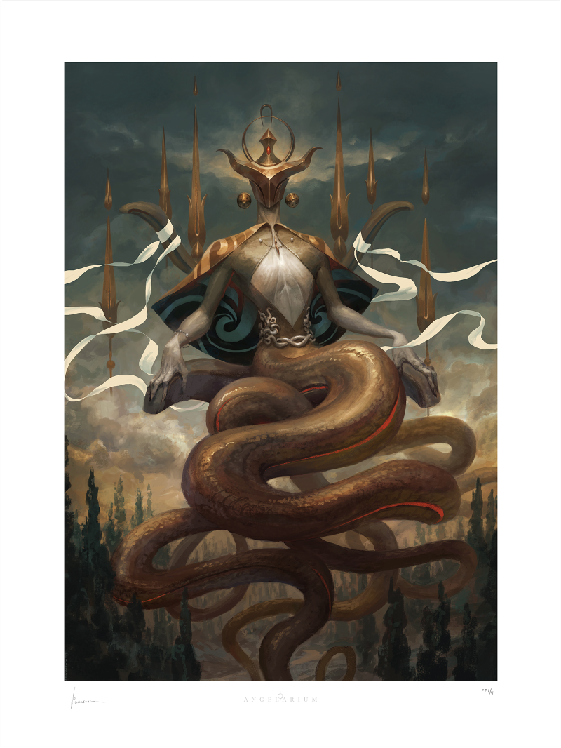 Kundaliel: Angel of Ophiuchus Art Print by Sideshow Collectibles