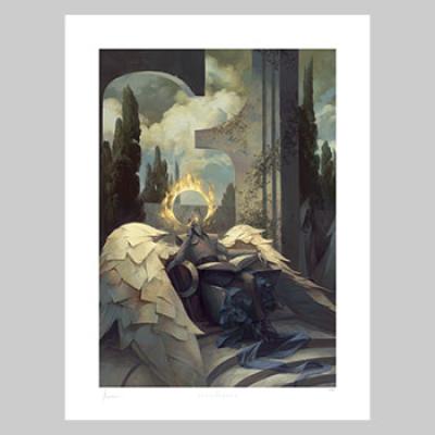 Raziel: Scholar of the Infinite art print