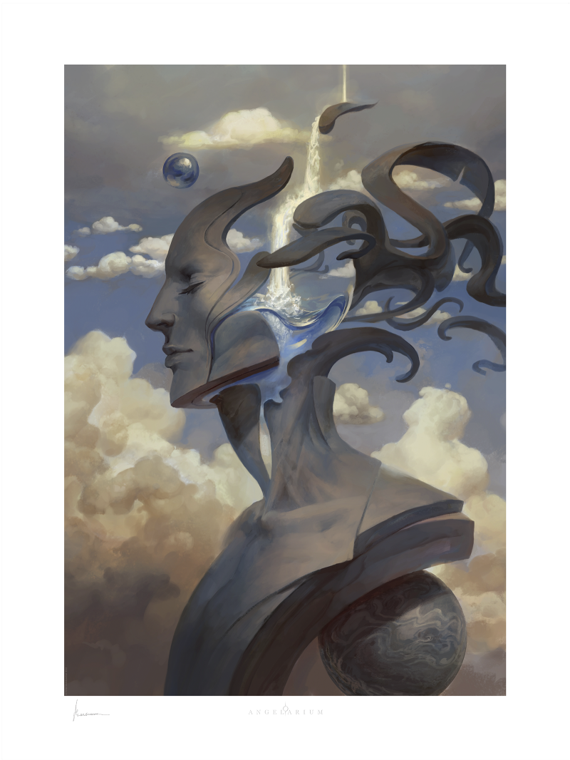 Binah: Of Flowing Mind Art Print by Sideshow Collectibles