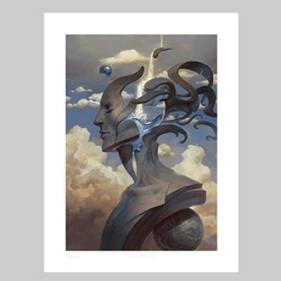 Binah: Of Flowing Mind art print