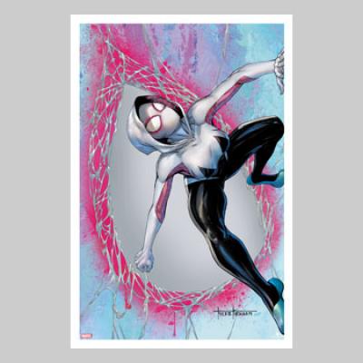 Spider-Gwen (The Amazing Spider-Man #59) Variant Edition art print