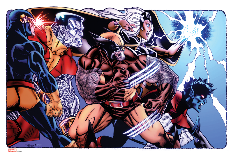 Giant Sized X-Men: Tribute to Wein & Cockrum (Variant Edition) Art Print by Grey Matter Art