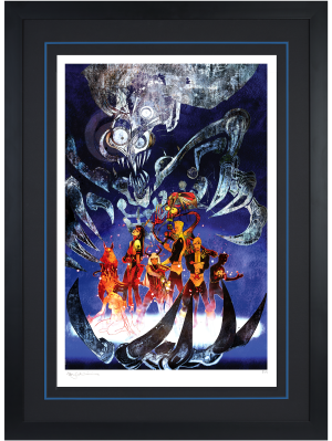 Lithograph - Black Frame - 18 x 24