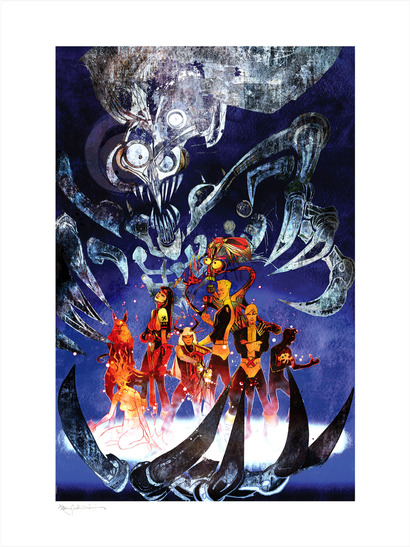 New Mutants: War Children Art Print by Bill Sienkiewicz