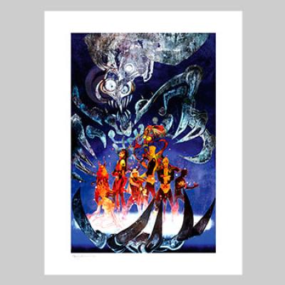 New Mutants: War Children art print