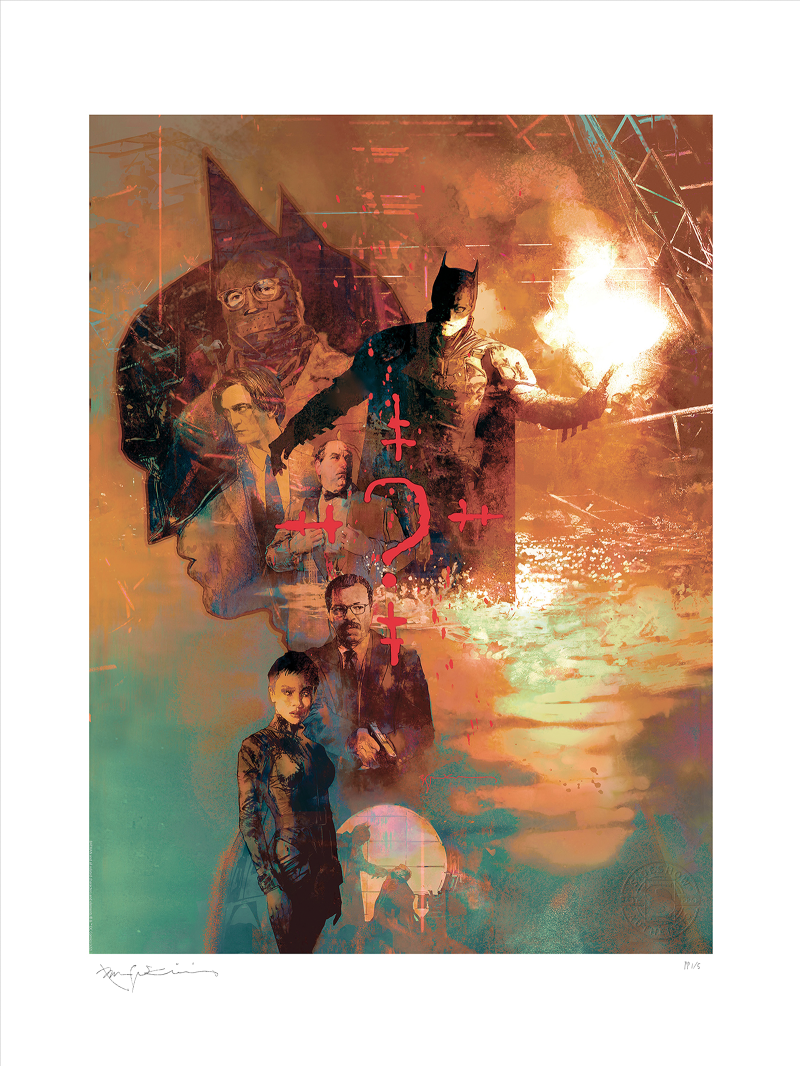 Batman™: Unmask the Truth Art Print by Bill Sienkiewicz