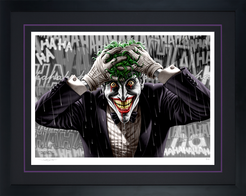 The Joker: Last Laugh Variant Art Print by Sideshow Collectibles
