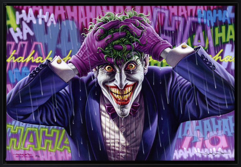 The Joker: Last Laugh Art Print by Sideshow Collectibles