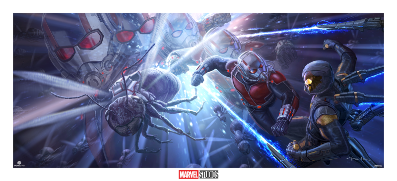 Ant-Man Art Print by Grey Matter Art