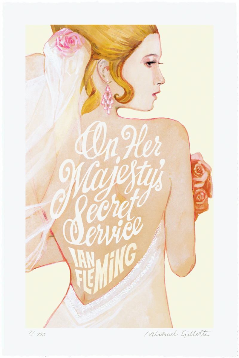 On Her Majesty's Secret Service Art Print by Michael Gillette