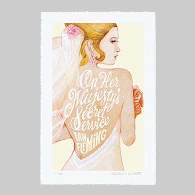 On Her Majesty's Secret Service art print