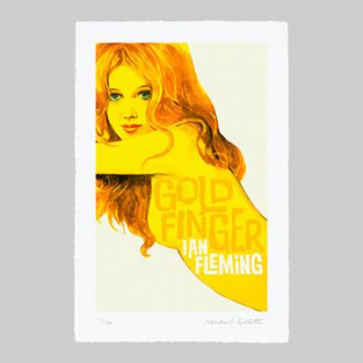 Goldfinger art print