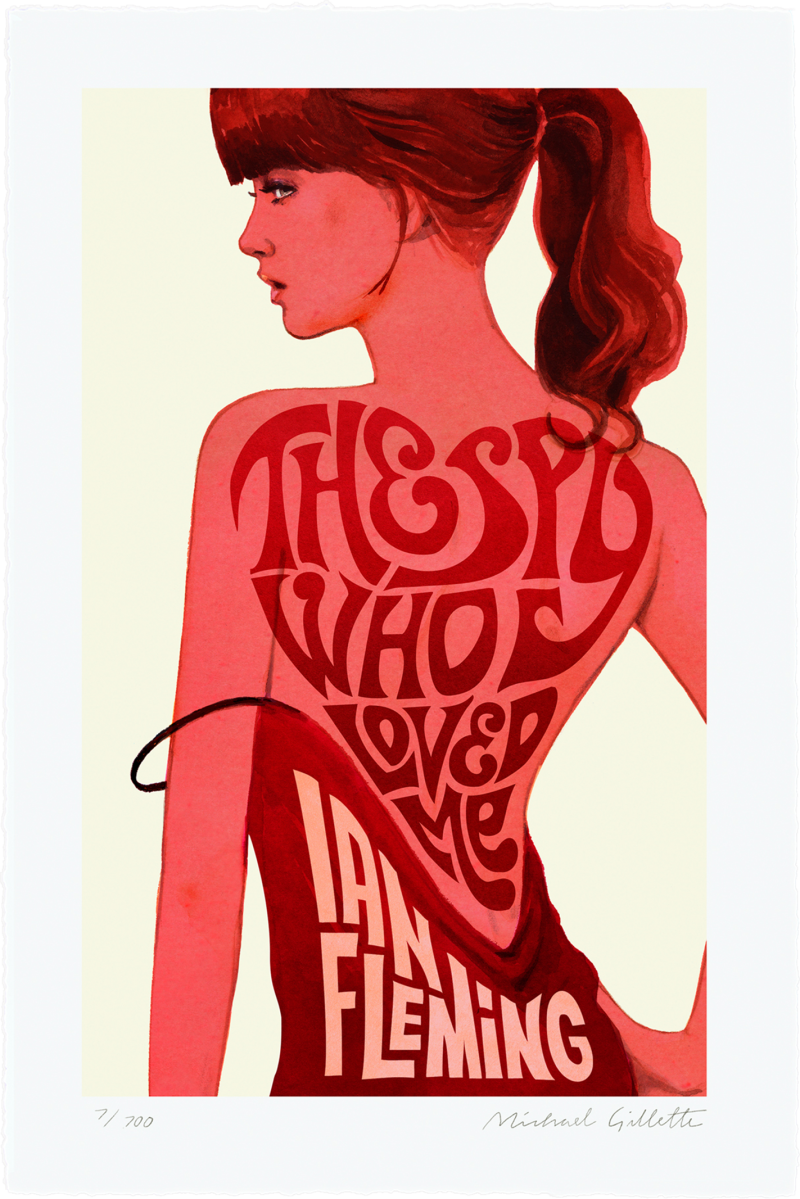 The Spy Who Loved Me Art Print by Michael Gillette