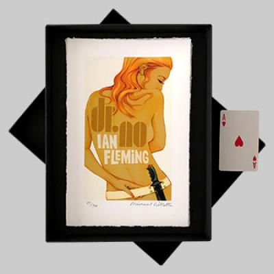 James Bond Book Cover Boxed Set art print